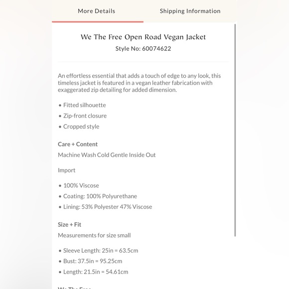 we The Free Open Road Vegan Jacket - Picture 3 of 11